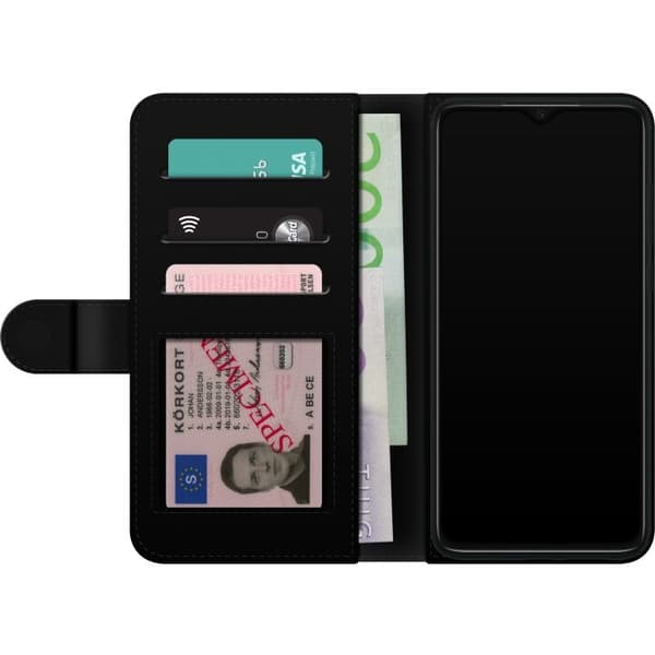 Tegnebogsetui til Xiaomi Redmi Note 8 Pro med Fodbold motiv