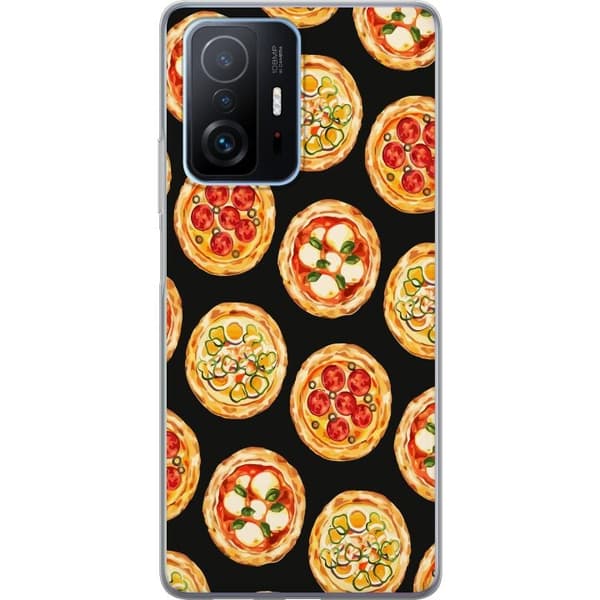 Mobilcover til Xiaomi 11T Pro med Pizza motiv