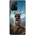 Miniatyrbillede 2 af 4: Mobilcover til Xiaomi 11T Pro med Glad Hund motiv