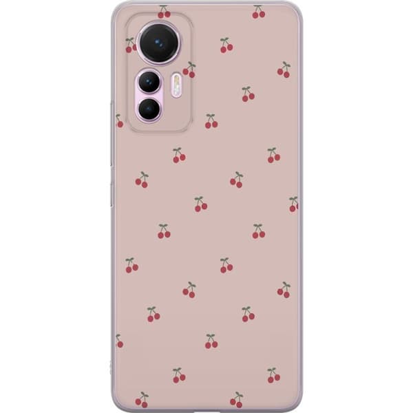 Mobildeksel til Xiaomi 12 Lite med Kirsebær motiv