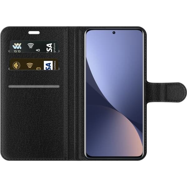 Tegnebogsetui til Xiaomi 12 Pro med Luksuriøst Mønster motiv