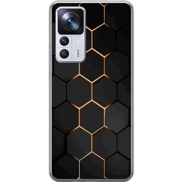 Kännykkäkuori Xiaomi 12T Pro-laitteelle, jossa on Ylellinen Kuvio kuvio