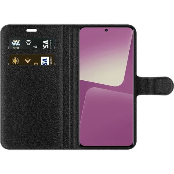 Plånboksfodral till Xiaomi 13 Pro med Körsbär motiv