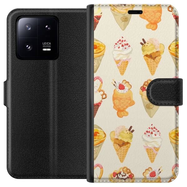 Lommeboketui til Xiaomi 13 Pro med Glassig motiv