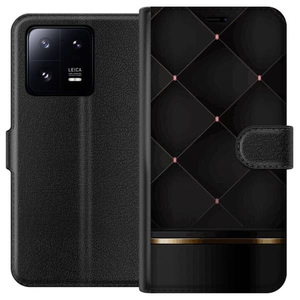 Plånboksfodral till Xiaomi 13 Pro med Lyxig linje motiv