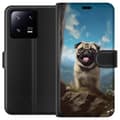 Pikkukuva 1 / 4: Lompakkokotelo Xiaomi 13 Pro-laitteelle, jossa on Iloinen Koira kuvio