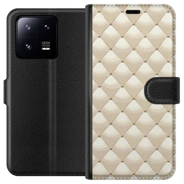 Plånboksfodral till Xiaomi 13 Pro med Guldglans motiv