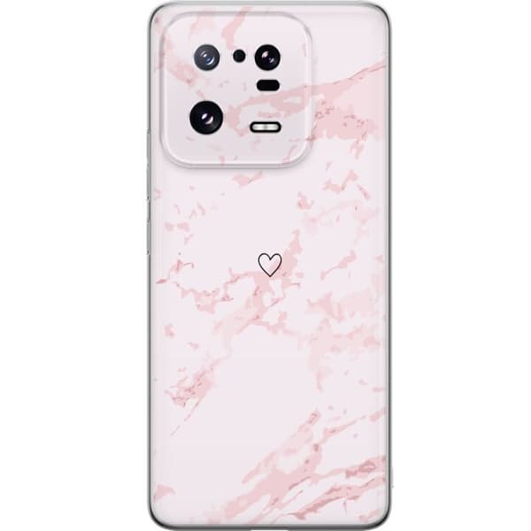 Mobilskal till Xiaomi 13 Pro med Rosa Hjärta motiv