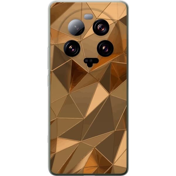 Mobilcover til Xiaomi 13 Ultra med 3D Guld motiv