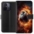 Miniatyrbilde 1 av 4: Lommeboketui til Xiaomi Redmi 12C med Fotball motiv