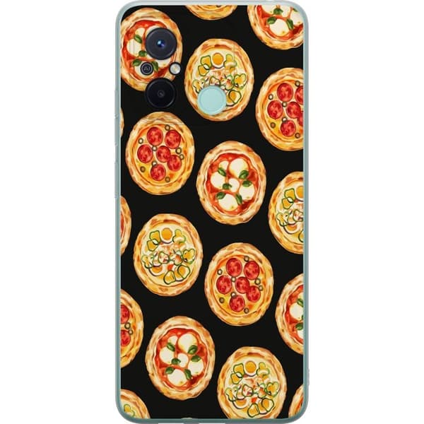 Mobilskal till Xiaomi Redmi 12C med Pizza motiv