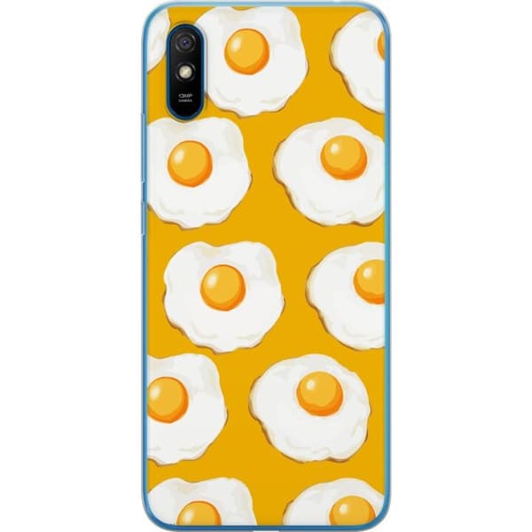 Mobilskal till Xiaomi Redmi 9A med Stekt ägg motiv