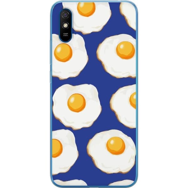 Mobilcover til Xiaomi Redmi 9A med Stegte æg motiv