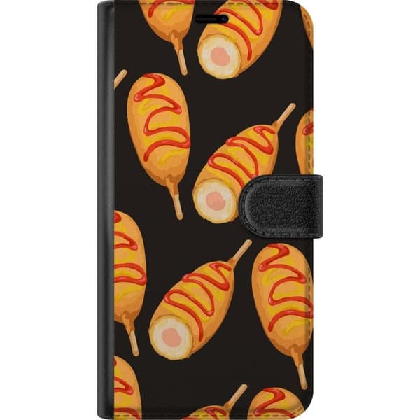 Lompakkokotelo Xiaomi Redmi 9C-laitteelle, jossa on Kanan reisi kuvio