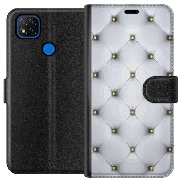 Lommeboketui til Xiaomi Redmi 9C med Luksuriøst motiv