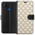 Pikkukuva 1 / 4: Lompakkokotelo Xiaomi Redmi 9C-laitteelle, jossa on Kultakiilto kuvio