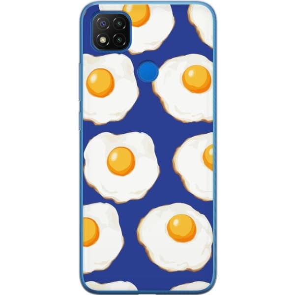 Mobilcover til Xiaomi Redmi 9C med Stegte æg motiv