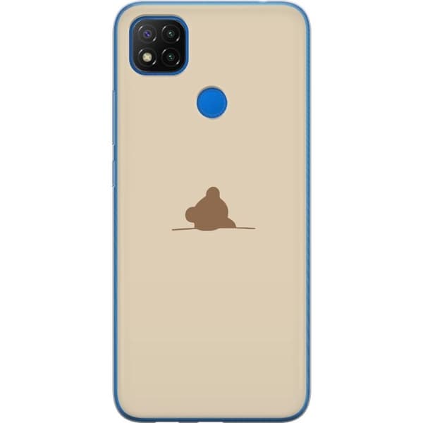 Kännykkäkuori Xiaomi Redmi 9C NFC-laitteelle, jossa on Nalle kuvio