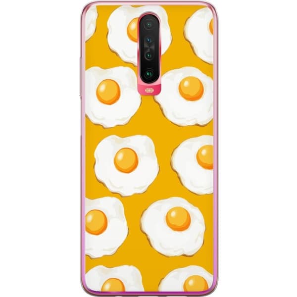 Mobilcover til Xiaomi Redmi K30 med Stegt æg motiv
