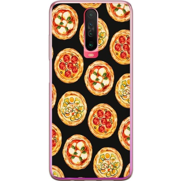 Mobildeksel til Xiaomi Redmi K30 med Pizza motiv