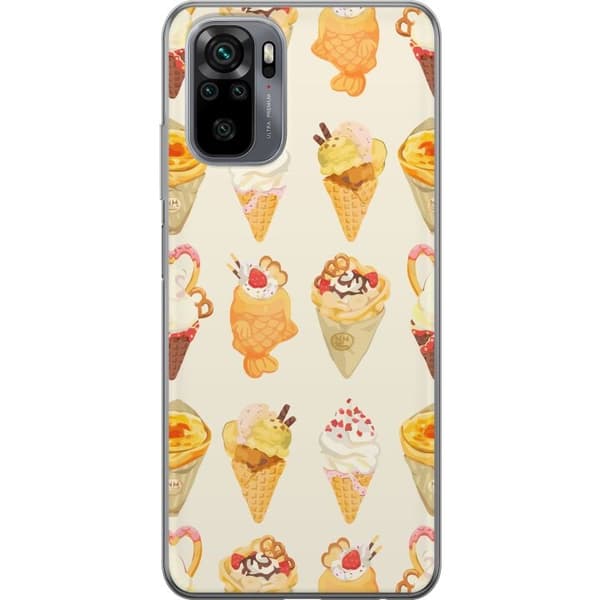 Mobilcover til Xiaomi Redmi Note 10 med Glasagtigt motiv