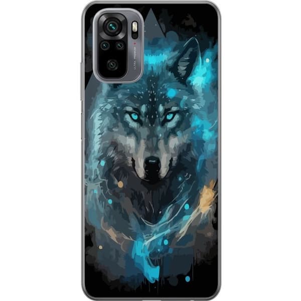 Mobilcover til Xiaomi Redmi Note 10S med Ulve motiv