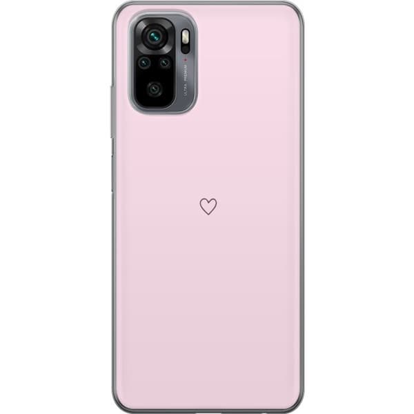 Mobildeksel til Xiaomi Redmi Note 10S med Hjerte motiv