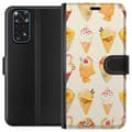 Miniatyrbillede 2 af 4: Tegnebogsetui til Xiaomi Redmi Note 11 med Glasagtigt motiv