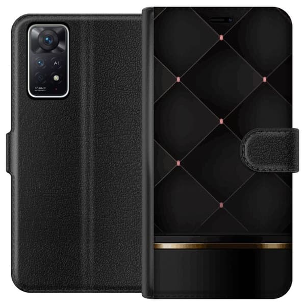 Plånboksfodral till Xiaomi Redmi Note 11 Pro 5G med Lyxig linje motiv