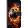 Miniatyrbild 3 av 4: Plånboksfodral till Xiaomi Redmi Note 11 Pro 5G med Fotboll motiv