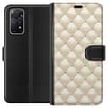 Miniatyrbillede 1 af 4: Tegnebogsetui til Xiaomi Redmi Note 11 Pro 5G med Guldglans motiv