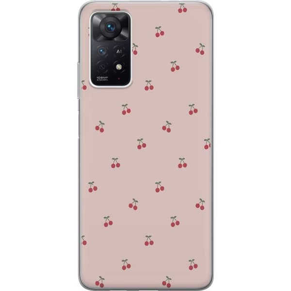 Mobilcover til Xiaomi Redmi Note 11 Pro 5G med Kirsebær motiv