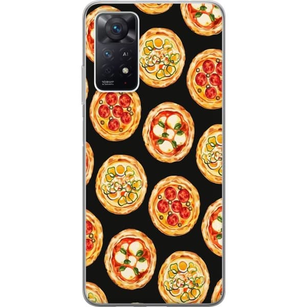 Mobilskal till Xiaomi Redmi Note 11 Pro 5G med Pizza motiv