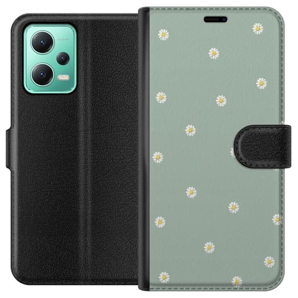 Tegnebogsetui til Xiaomi Redmi Note 12 med Præstekrave motiv