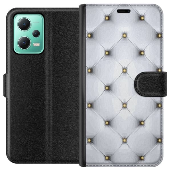 Tegnebogsetui til Xiaomi Redmi Note 12 med Luksuriøst motiv