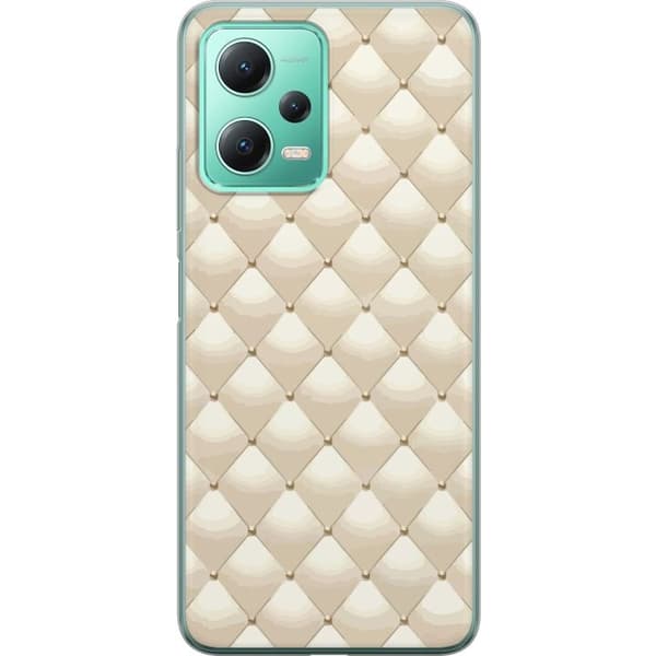 Kännykkäkuori Xiaomi Redmi Note 12-laitteelle, jossa on Kultakiilto kuvio