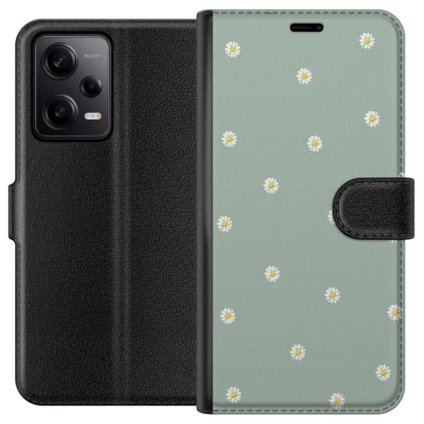 Tegnebogsetui til Xiaomi Redmi Note 12 Pro med Præstekrave motiv