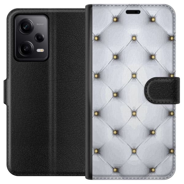 Tegnebogsetui til Xiaomi Redmi Note 12 Pro med Luksuriøst motiv