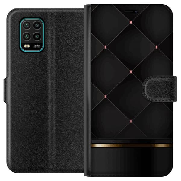 Plånboksfodral till Xiaomi Mi 10 Lite 5G med Lyxig linje motiv