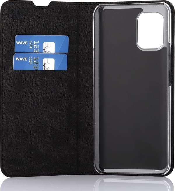 Wave BookCase beskyttelsesetui, Xiaomi Mi 10 Lite 5G , sort