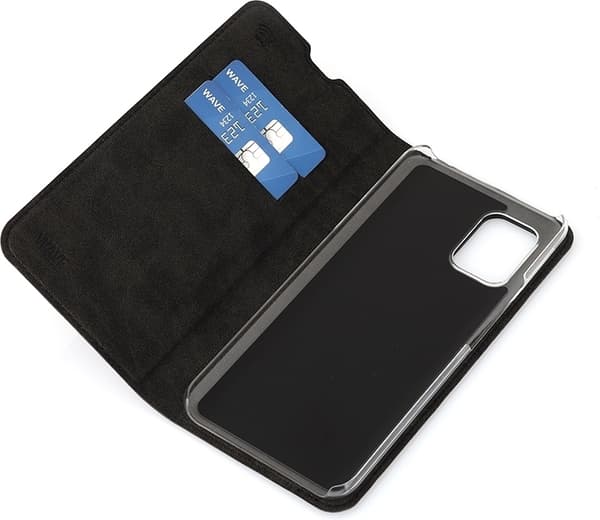 Wave BookCase beskyttelsesetui, Xiaomi Mi 10 Lite 5G , sort