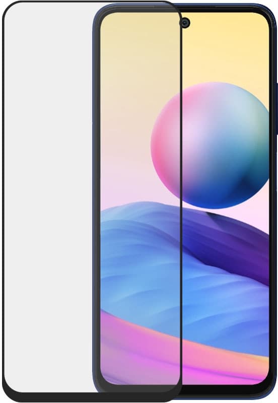 SAFE by PanzerGlass panserglas, Xiaomi Redmi Note 10 5G, sort ramme