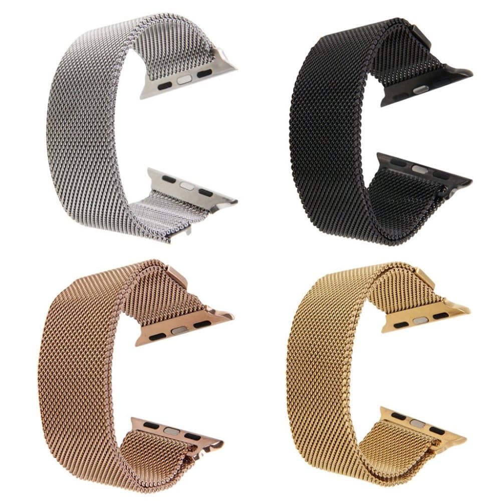 Milanese Loop Magnetic Rostfritt apple watch armband 38mm