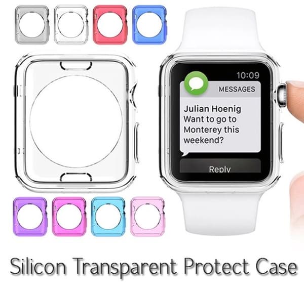 Apple Watch 38mm - ProGuard Originalskal (Silikon) CRYSTAL