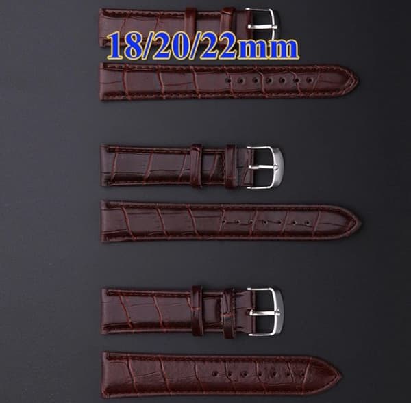ARDOUR'S Klockrem i Läder 20mm