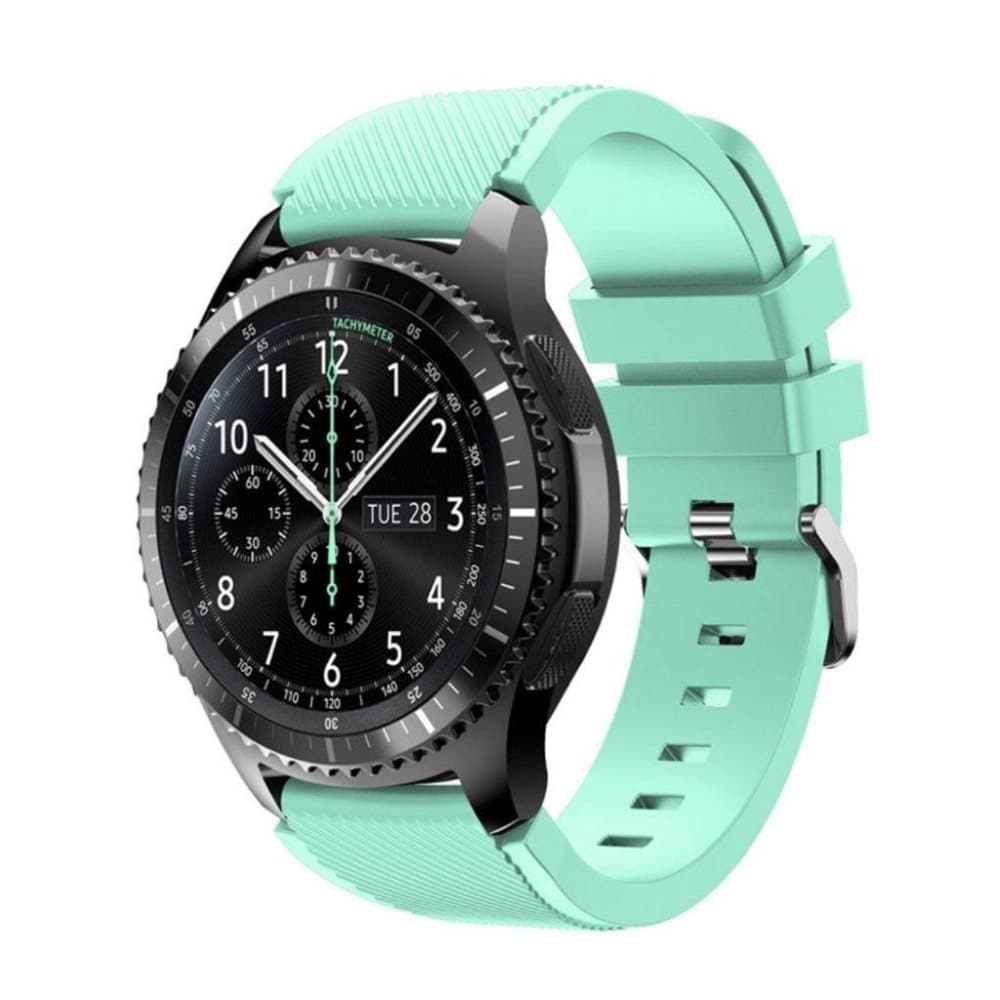 Samsung Gear S3 fleksibelt silikonerem - Turkis