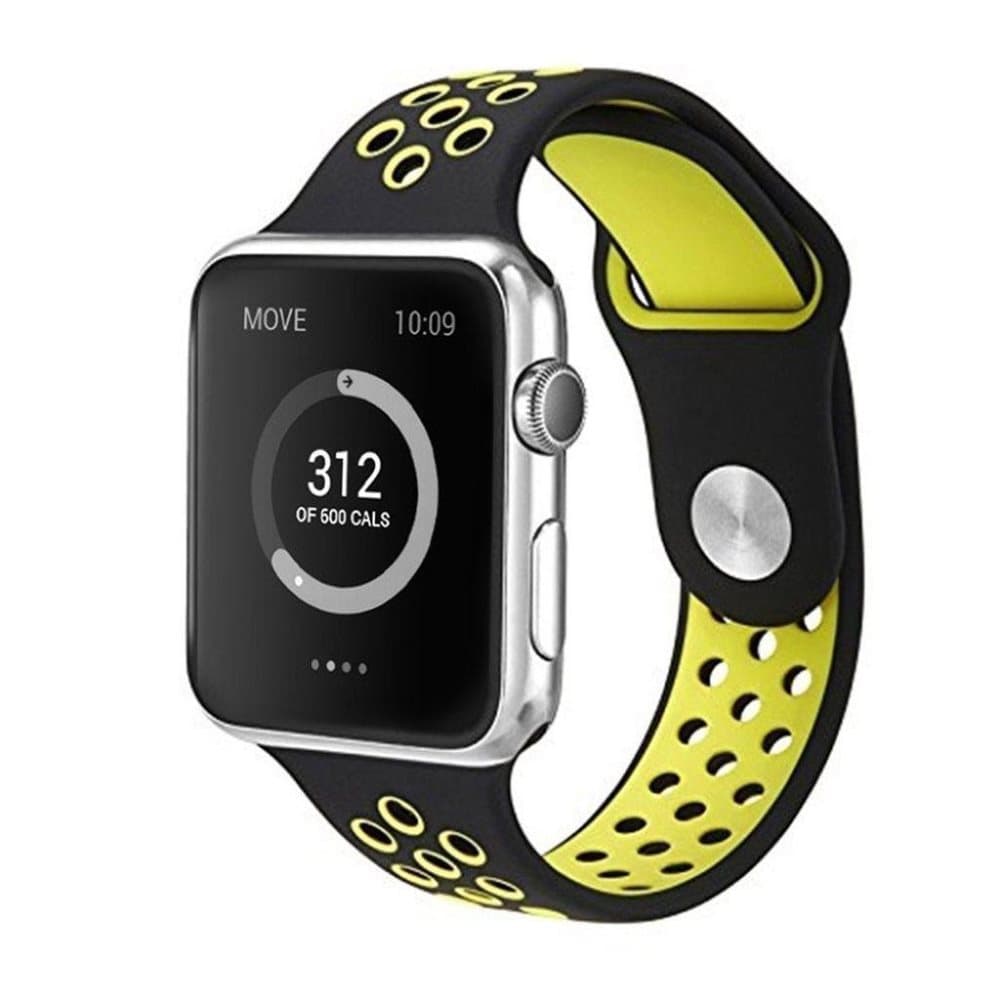 Apple Watch 38mm rem med åndehuller - Grøn