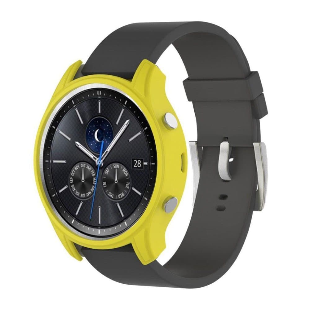 Samsung Gear S3 trendikäs näytön suojakuori - Keltainen