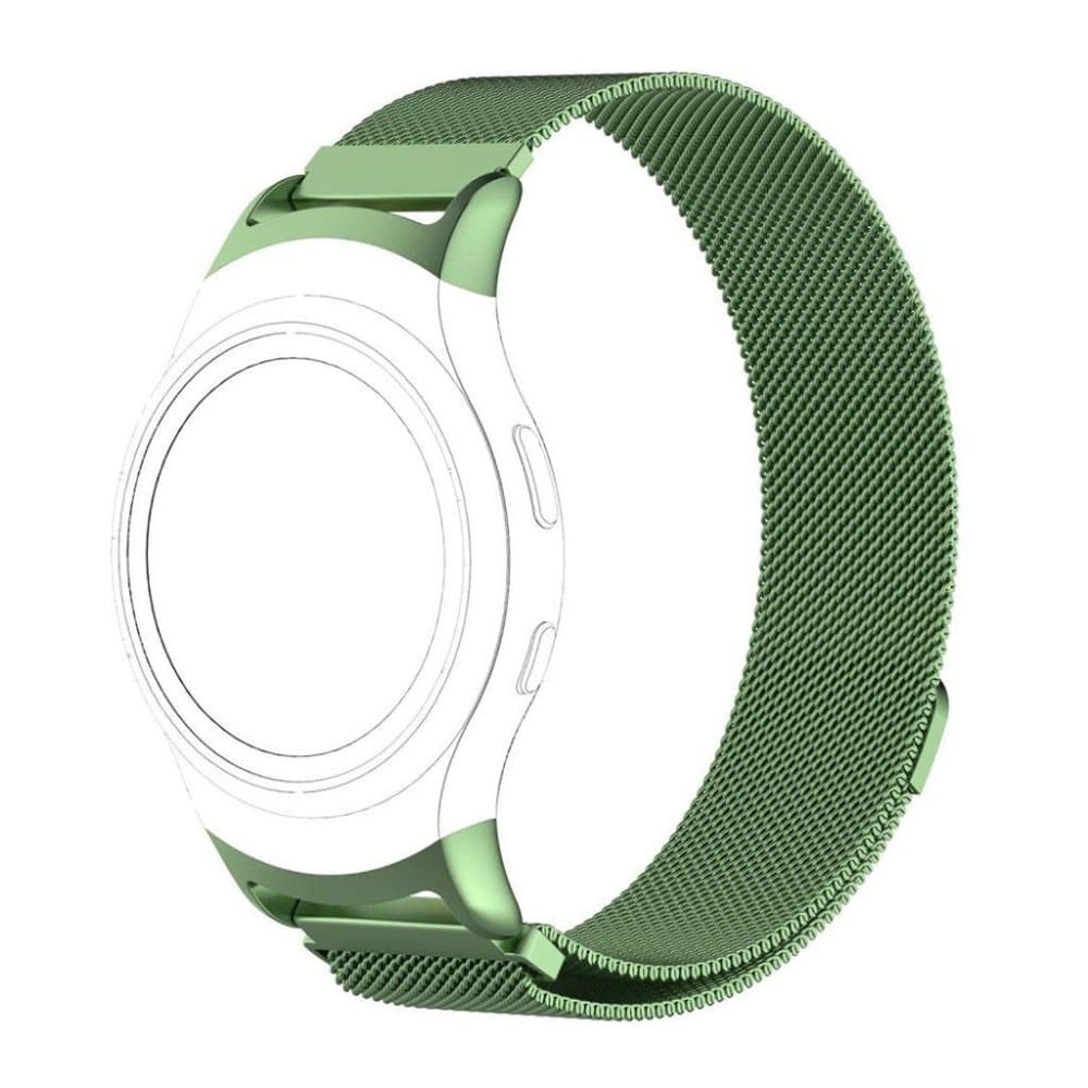 Samsung Gear Fit2 Magnetisk milanese urrem - Grøn
