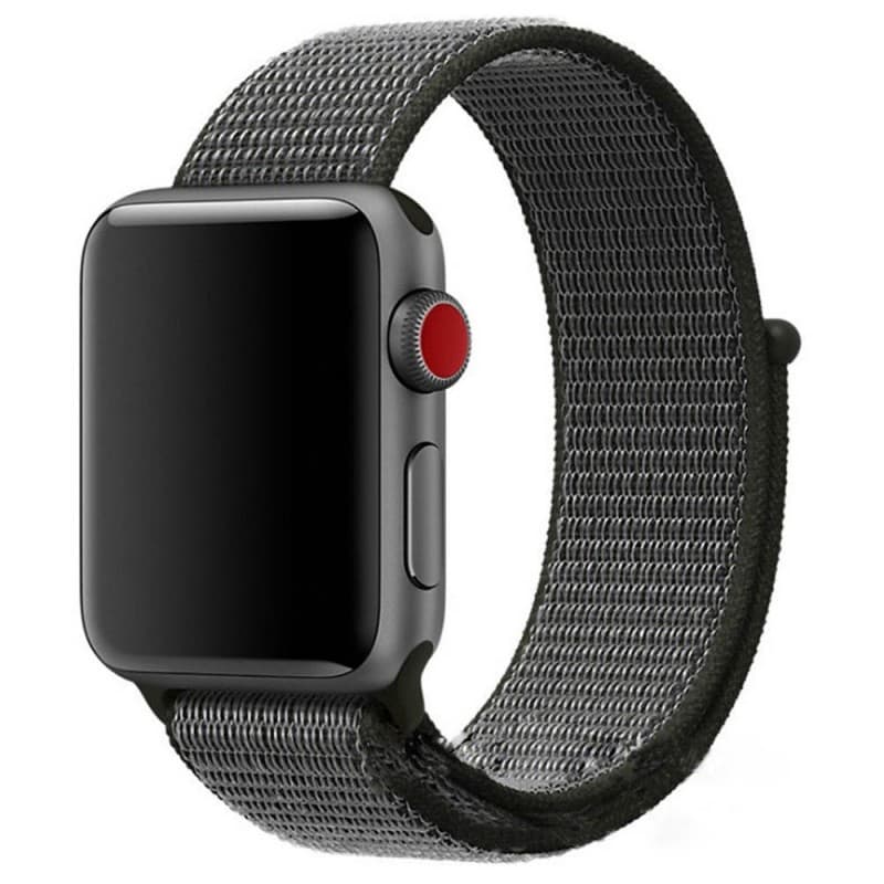 Apple Watch 42mm Nylon Armband - Cargo Khaki